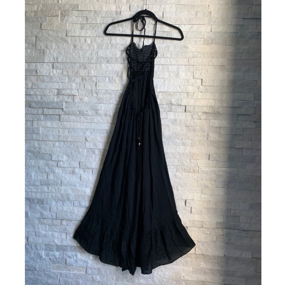 Extratropical Black Bohemian Maxi Dress - Picture 5 of 6
